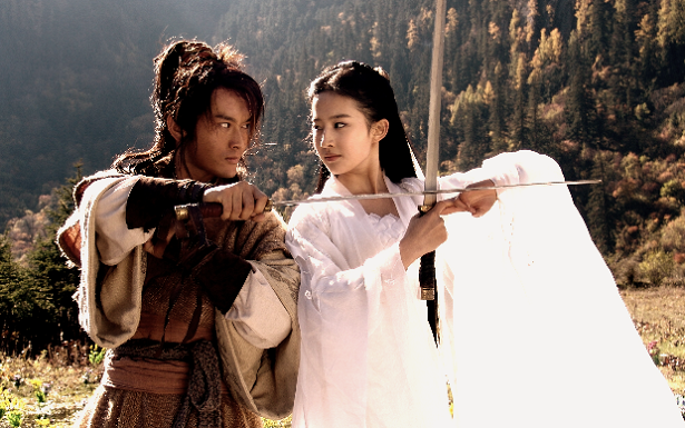 Yang Guo (Huang Xiaoming) and Xiaolongnü (Liu Yifei) in 2006 Chinese television drama Return of the Condor Heroes 